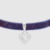 Choker-Halsband Herzerl