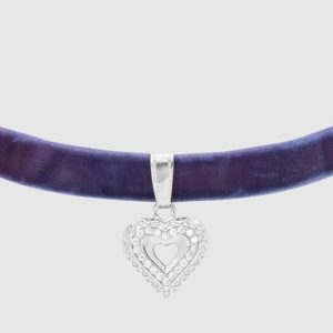 Choker-Halsband Herzerl