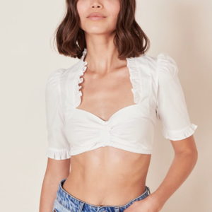 Dirndlbluse Classico V-Aussch.