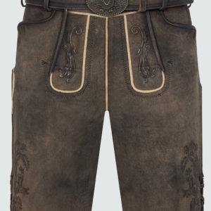 Lederhose Raul mit Gürtel