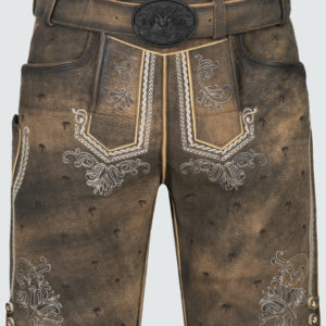 Lederhose Benni mit Gürtel