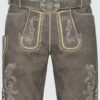 Lederhose Howard mit Gürtel