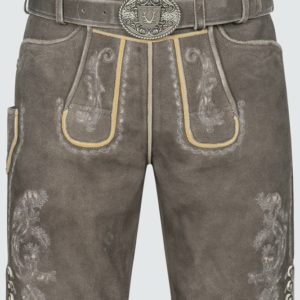 Lederhose Howard mit Gürtel