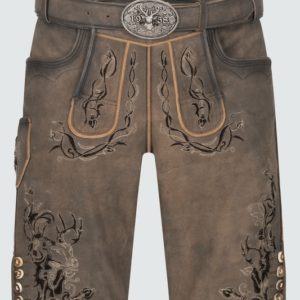 Lederhose Joscha mit Gürtel