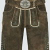 Lederhose Jayden mit Gürtel