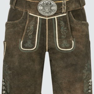 Lederhose Jayden mit Gürtel