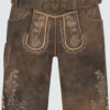 Lederhose David mit Gürtel
