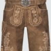 Lederhose David mit Gürtel