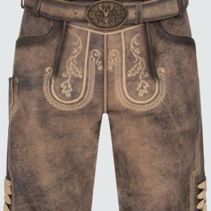 Lederhose Magnus mit Gürtel