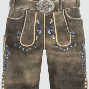 Lederhose Pino mit Gürtel