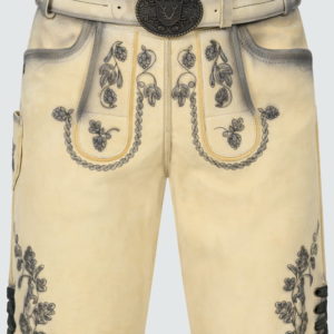 Lederhose Nolan mit Gürtel