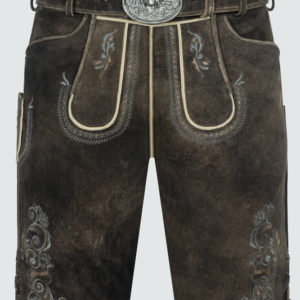 Lederhose Gideon mit Gürtel