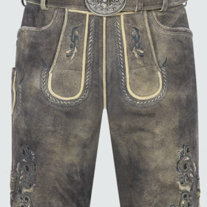 Lederhose Gideon mit Gürtel