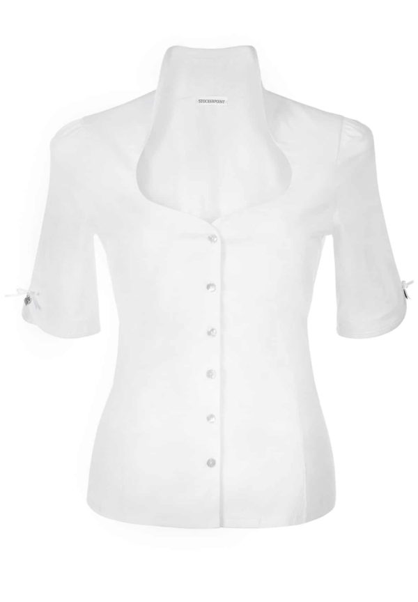 Trachtenbluse Priscilla (weiss
