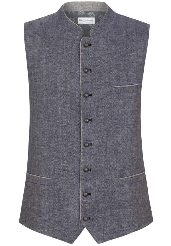 Trachtenweste Lucio (indigo