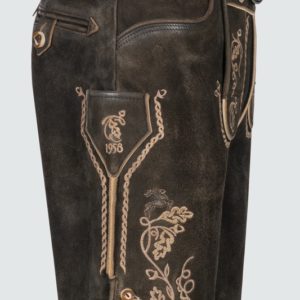 Alternative view of Lederhose Orlando mit Gürtel