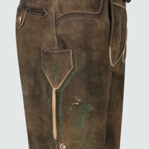 Alternative view of Lederhose Tarius mit Gürtel