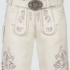 Lederhose Evan mit Gürtel
