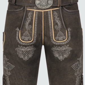 Lederhose Vinc mit Gürtel