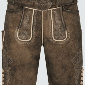 Lederhose Waris mit Gürtel