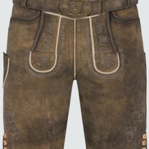 Lederhose Dante mit Gürtel