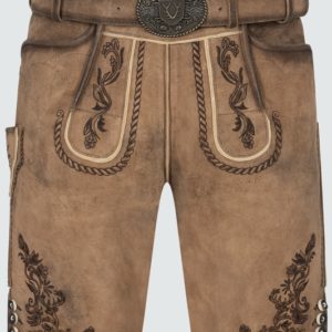 Lederhose Devian mit Gürtel
