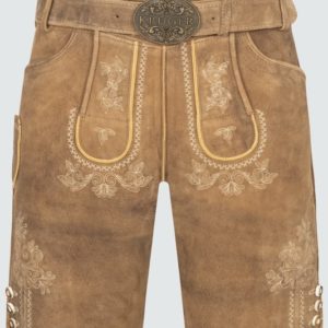 Lederhose Roberto mit Gürtel