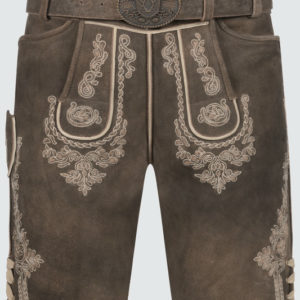 Lederhose Olias mit Gürtel