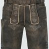 Lederhose Curtis mit Gürtel