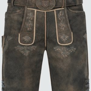 Lederhose Curtis mit Gürtel