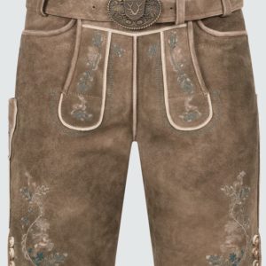 Lederhose Torin mit Gürtel