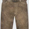 Lederhose Taro mit Gürtel
