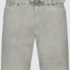 Lederhose Jari mit Gürtel