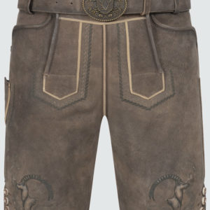 Lederhose Ilian mit Gürtel