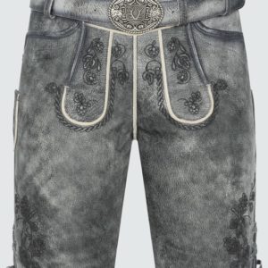 Lederhose Okko mit Gürtel