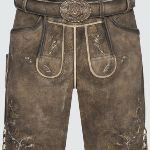 Lederhose Wanja mit Gürtel