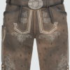 Lederhose Valerio mit Gürtel