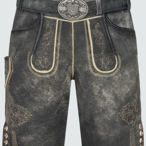 Lederhose Kieran mit Gürtel