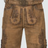 Lederhose Marino mit Gürtel