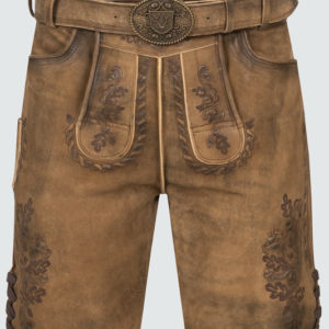 Lederhose Marino mit Gürtel