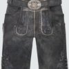 Lederhose Victor mit Gürtel