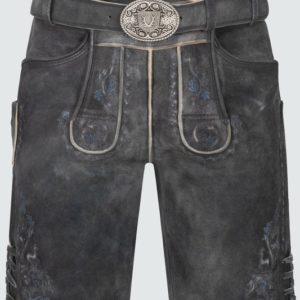 Lederhose Victor mit Gürtel