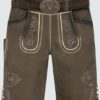 Lederhose Ian mit Gürtel