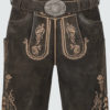 Lederhose Orlando mit Gürtel