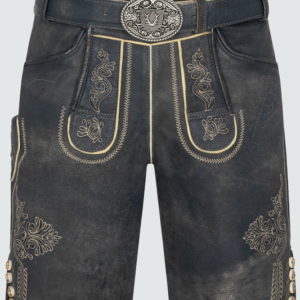 Lederhose Austin mit Gürtel