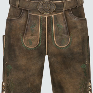 Lederhose Tarius mit Gürtel