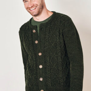 Strickjacke Maxi