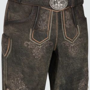 Alternative view of Lederhose Arijus mit Gürtel