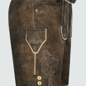 Alternative view of Lederhose Waris mit Gürtel