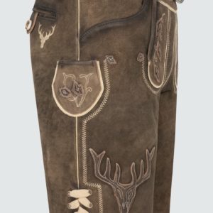 Alternative view of Lederhose Werner mit Gürtel
